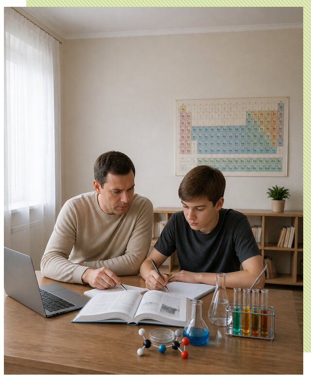 Репетитор по химии 8 класс в Сатке по цене от 1241 р. | Репетитор-Стк